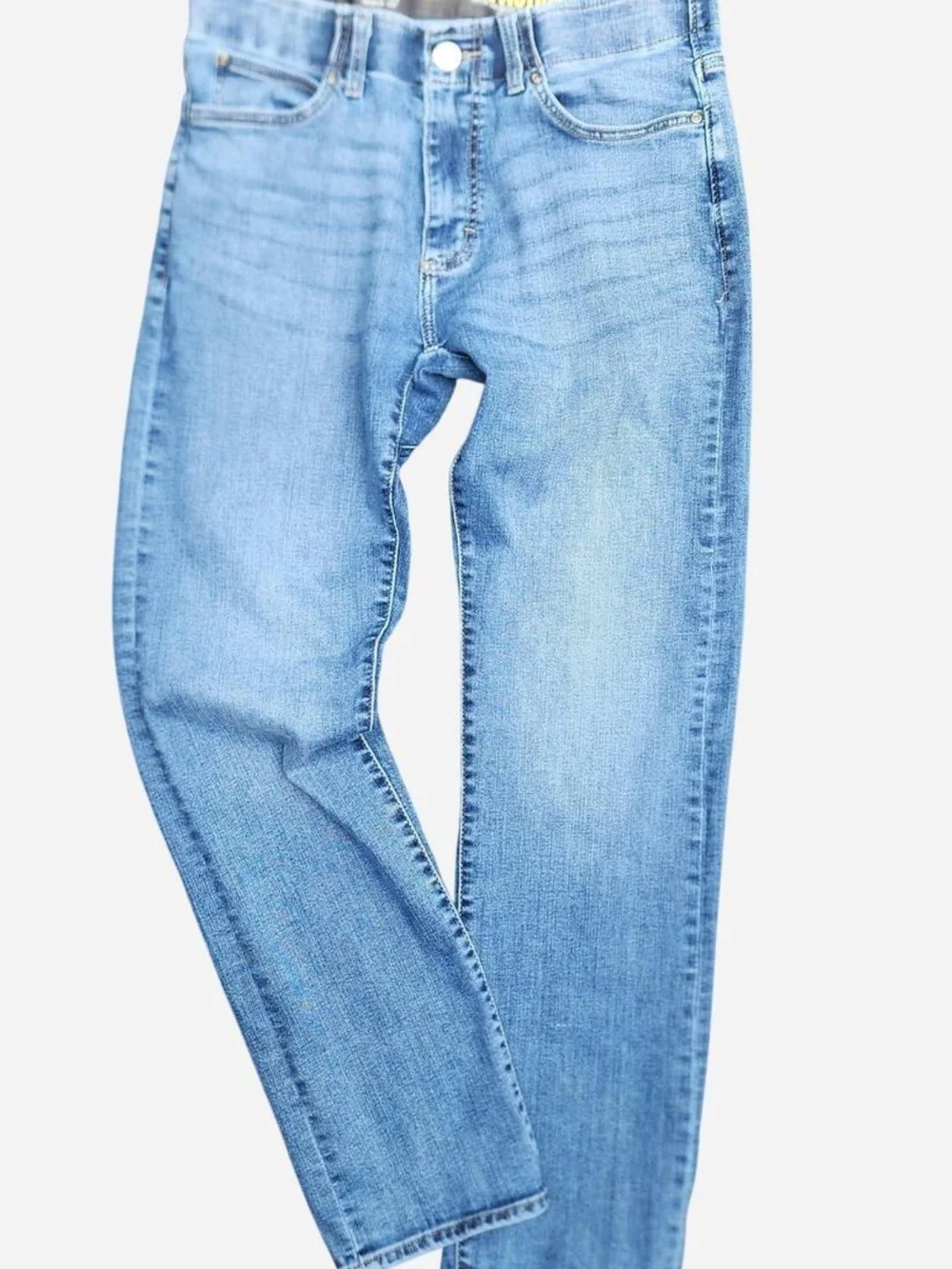 Lee Extreme Motion Men’s Light Blue Slim Straight Jeans - Size 33x32